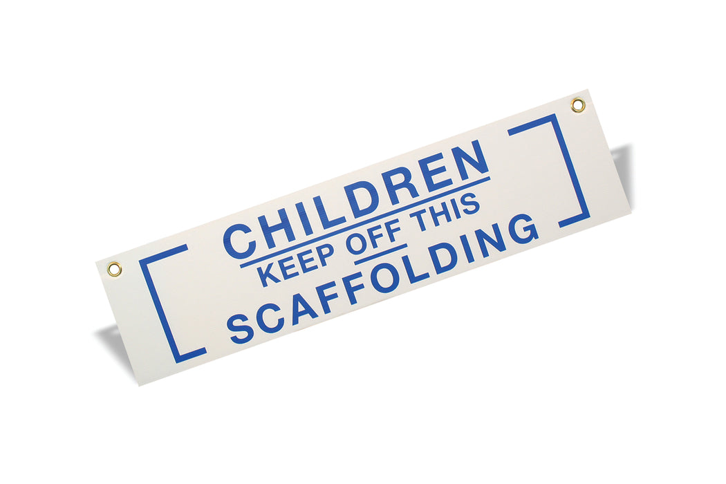 Children Keep Off Sign